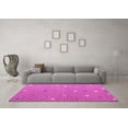 thumbnail image 3 of Ahgly Company Indoor Rectangle Abstract Pink Modern Area Rugs, 8' x 10', 3 of 4