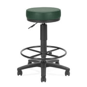 OFM Faux Leather Adjustable Drafting Utilistool in Teal