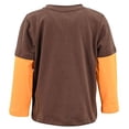 thumbnail image 4 of Unisex Everyday Im Gobblin Kids Thanksgiving T Shirt Clothes (4Y, Brown), 4 of 5