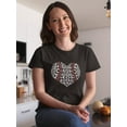 thumbnail image 2 of Baseball Heart T-Shirt Women -Smartprints Designs, Female Large, 2 of 4