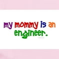 thumbnail image 2 of CafePress - My Mommy Is An Engineer (PRIMARY) Body Suit - Long Sleeve Cotton Baby Bodysuit, 2 of 4