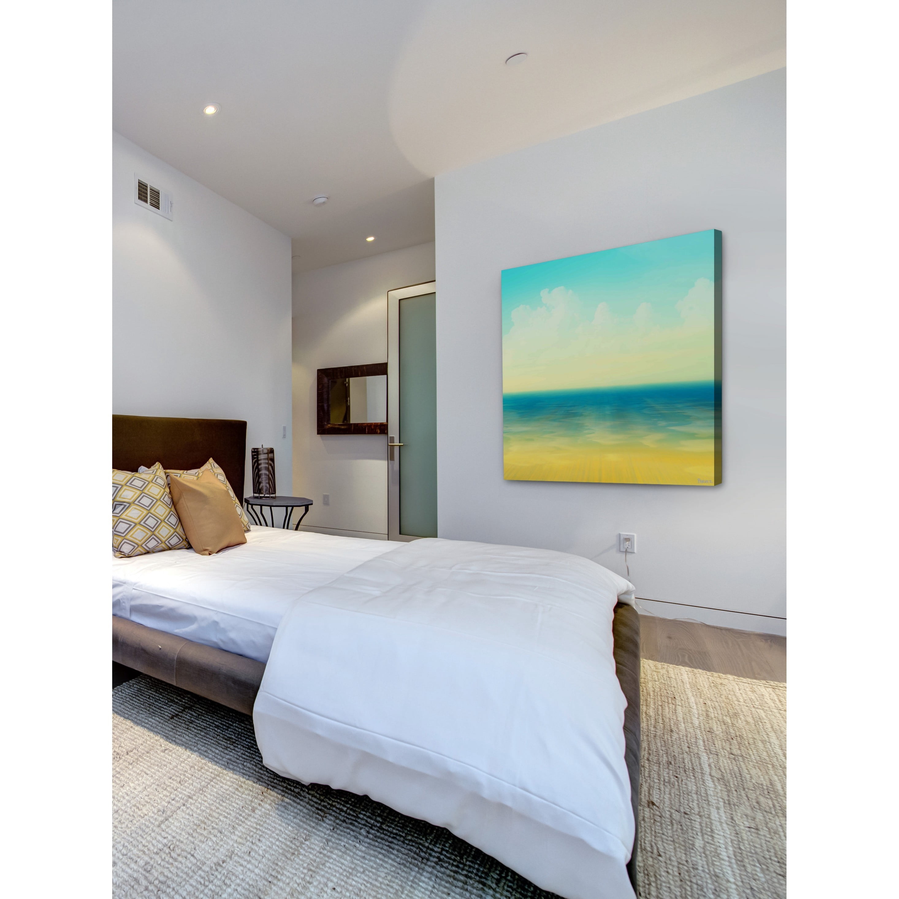 Parvez Taj  - "In the Horizon" Print on Canvas 24 x 24