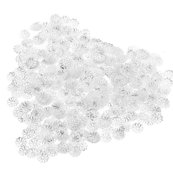 LEORX Bead Cap for Jewelry Making Metal Iron 1000Pcs 0.3X0.3in
