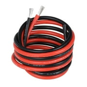 12 Gauge Stranded Copper wire 10 ft red and 10 ft black Flexible Silicone 12 AWG Wire - Electronix Express