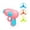 Pink, variant on Flying Disc Launcher Gun Toy Set, 1 Piece Gun With 3 Spinning Discs For Interactive Pet Play, Outdoor Family Fun Game,Blue