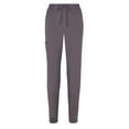 thumbnail image 4 of Natural Uniforms Womens' Cool 4-Way Stretch Jogger Scrub Set (Charcoal, Medium), 4 of 7
