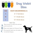 thumbnail image 3 of Reusable Male Dog Diapers, Washable Belly Manner Band for Dogs, Pet Diapers for Male Dog Puppy, 4 Pack, Solid, Small, 3 of 6