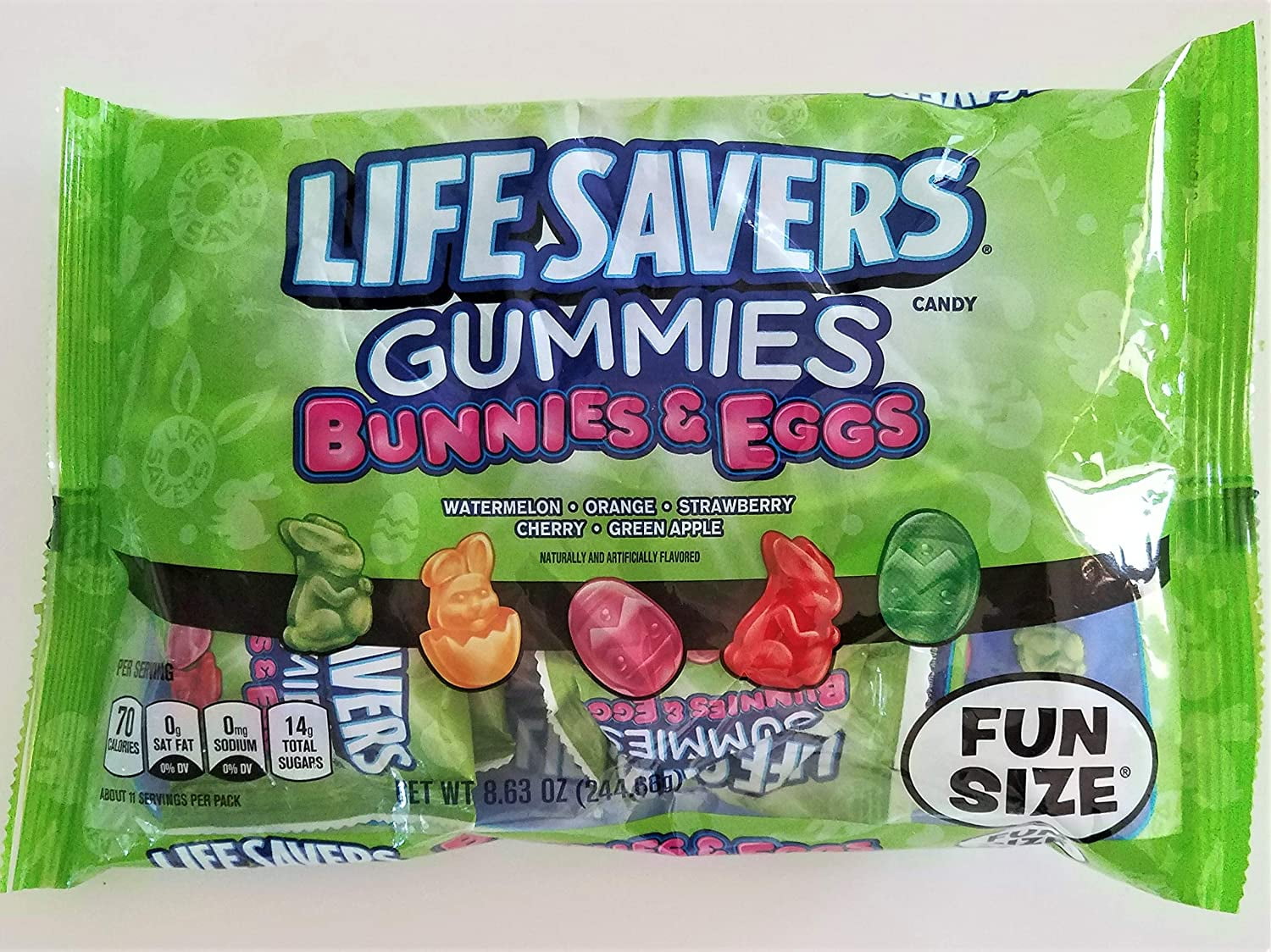 Lifesavers Candy Gummies (1 Bag) Easter Bunnies & Eggs Watermelon ...