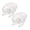White 2Pack, variant on 2Pcs Hamster Wheel Hamster Toys Silent Running Exercise Silent Running Exercise Wheel Transparent Wheels for Hamsters Exercise Indoor Hamster Toys for Hamsters Golden Bear Pink Happy 2026!