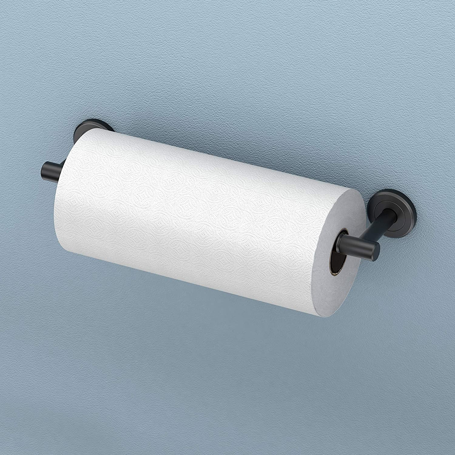 Gatco Latitude II Kitchen Paper Towel Holder, Matte Black