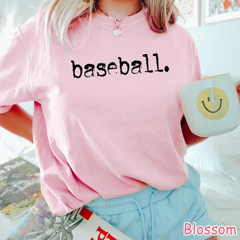 Comfort Colors Retro Baseball Shirt, Baseball Game Day Shirt, Womens Baseball Shirt, Sports Mom Tee Gift For Baseball Lover Baseball Season