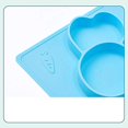 thumbnail image 5 of Assiettes en Silicone pour Enfants avec Ventouse Antidérapante pour Table de Bébé, 5 of 5