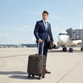 thumbnail image 6 of 3 Piece Softside Luggage Set Lightweight Spinner Expandable Suitcases with TSA Lock, 20"/26"/30", XJ2511#6, 6 of 11