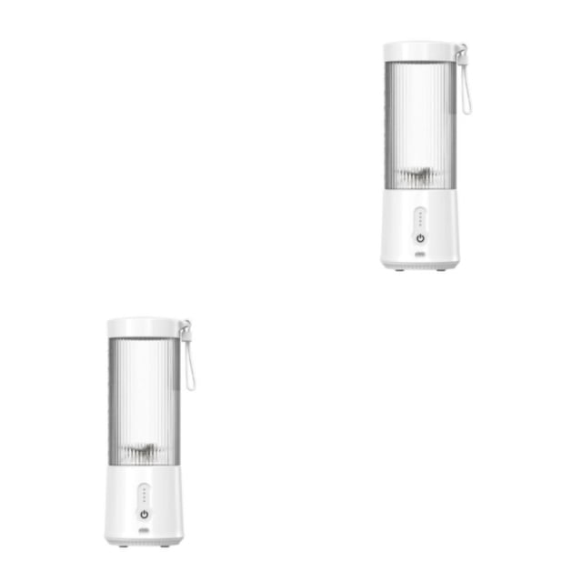 Exprimidor eléctrico portátil Bearachild 500ml con carga USB Blanco 2Conjunto