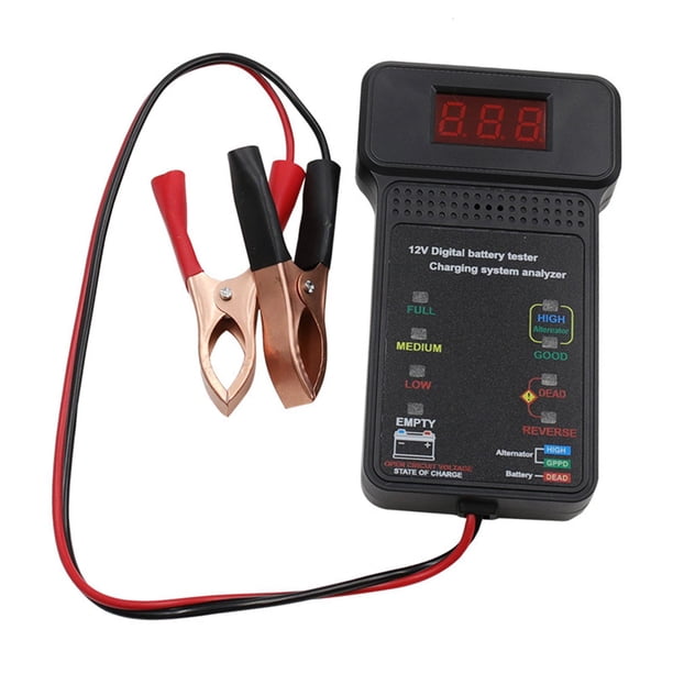 Car Battery Tester 12v Visdector BT10 100-2000 CCA Digital Battery Load Tester, Automotive Alternator Starter Tester, Auto Battery Analyzer For Car, SUV, Light Truck, Boat Topdon Battery Tester