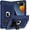 Navy blue and Black, variant on SUPNICE Case for iPad 9th 8th 7th Generation (10.2 inch, 2021/2020/2019), Shockproof Protective iPad 10.2 Case with Built-in Stand/Pencil Holder, Black