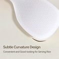 thumbnail image 4 of Chenmei Short Wooden Handle Silicone Spatula Multifunction Spatula Cooking Spoon Silicone Spoon with Wooden Handle Heat Insulation Heat Spoons for Rice Cooker, 4 of 7