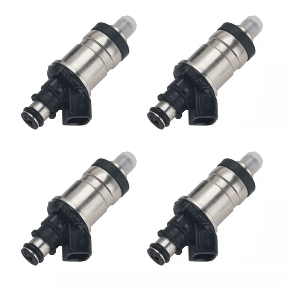 4Pcs Durable Efficient Fuel Injector Nozzle Set for Acura Integra RL TL Honda Civic CR-V Parts