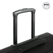 iFLY Softside Fibertech Luggage, 20 Carry-on Luggage, Black