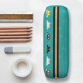 thumbnail image 6 of Uemuo Cute Cat Paw And Dog Printed Leather Pencil Case, Pencil Pouch, Portable Pencil Bag, Pen Case for& Office, 6 of 7