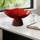 thumbnail image 4 of Bandeja para frutero con pedestal, elegante y decorativa, multiusos, para aperitivos y comidas. rojo, 4 of 7