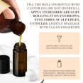 thumbnail image 5 of Faja para compresas de aceite de ricino Handcraft Blends 480 ml con frasco roll-on, 5 of 5