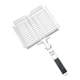 thumbnail image 4 of Cesta para Parrilla Perfecl Doble Capa Portátil Herramienta de Cocina para Acampar 55 cm x 31 cm x 5,5 cm, 4 of 8