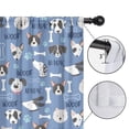 thumbnail image 4 of Blackout Kids Curtains,Dog with Woof and Bark Childrens Insulated Curtains Set Of 2,Bedroom Essentials,Toddler Room Decor 42x54in(106x137cm), 4 of 4