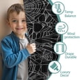 thumbnail image 3 of Blackout Kids Curtains,Spider Web Halloween Pattern Childrens Insulated Curtains Set Of 2,Bedroom Essentials,Toddler Room Decor 42"x63", 3 of 5