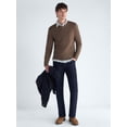 thumbnail image 2 of Free Assembly Men's V-Neck Sweater with Long Sleeves, Midweight, Sizes XS-3XLT, 2 of 6