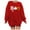 Red, variant on TJAZFJPA White Off the Shoulder Sweater Women's Printed Pullover Sweatshirt | Chic Sleeveless Top for Fall and Winter 3/4 Sleeve Sweaters for Women Turtleneck Sweater Women Slim Fit