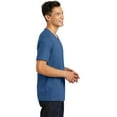 thumbnail image 3 of District Made Mens Perfect Weight V Neck Tee-M (Maritime Blue), 3 of 6