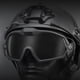 thumbnail image 5 of Gafas anti-impacto Cola con ventilador Gafas de seguridad antivaho UV400 Negro Gafas deportivas, 5 of 8