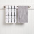 thumbnail image 5 of Living Fashions Kitchen Towels 24 Pack - Dish Towels and Dish Cloths - Hand Towel and Dishcloths Sets - 100% Soft Ring Spun  Cotton - Great for Cooking in Kitchen or Household Cleaning -Size 15" x 25", 5 of 8