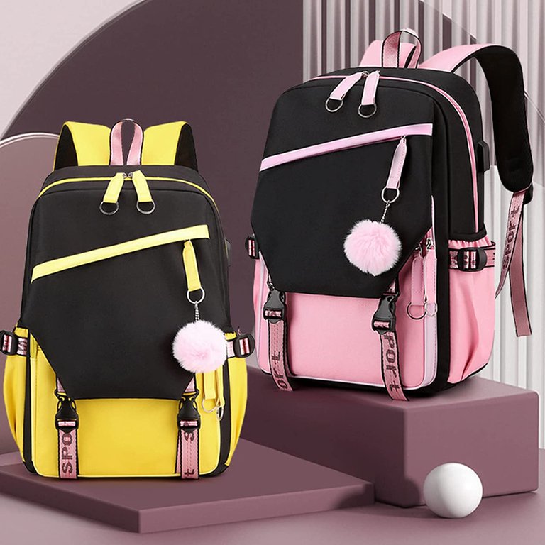 DanceeMangoo Kawaii backpack girl notebook school bag travel