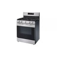 thumbnail image 3 of LG LRGL5821S 5.8 Cu.Ft. Freestanding Gas Range with EasyClean and WideView Window - Stainless Steel, 3 of 5