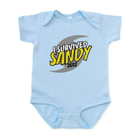 CafePress - I Survived SANDY Infant Bodysuit - Baby Light Bodysuit, Size Newborn - 24 Months