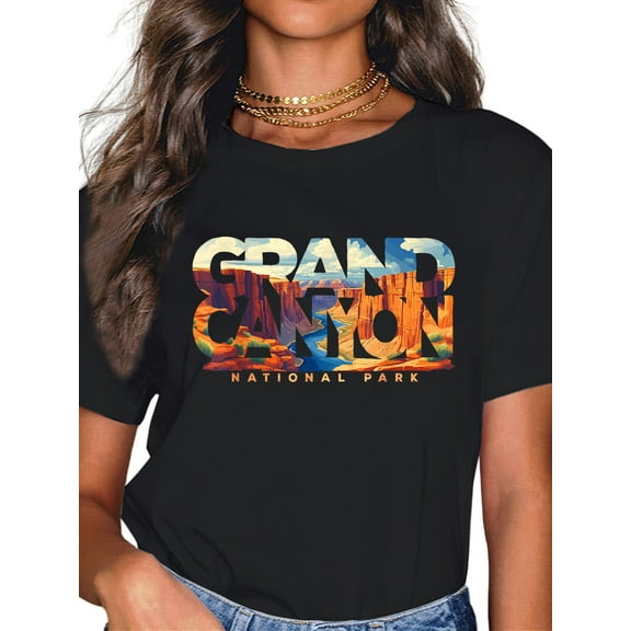 100% Cotton Classic Vintage Grand Canyon National Park T-Shirt