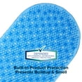thumbnail image 2 of SlipX Solutions 15" x 35" Non-Slip Bubble Bath Mat in Blue, 2 of 5