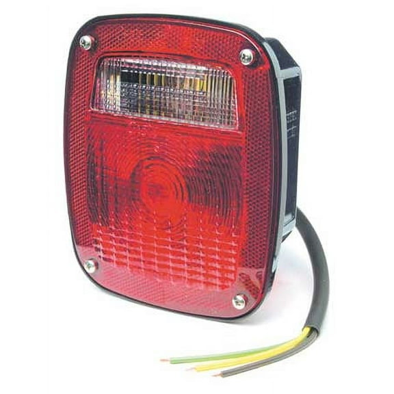 Grote 50972 Three Stud Stop-Turn-Tail Lamp, 6.75 In