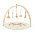 thumbnail image 4 of Lipstore Wooden Baby Gym Arch Exercise Accessory Hanging Bar for Girls Newborn Infant, 4 of 8