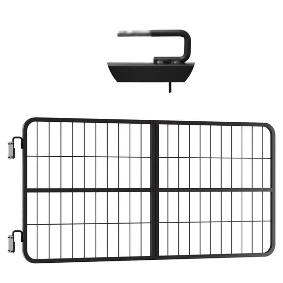 Livestock Stall Gate, Heavy Duty Powder Coated, 48x24 Inches Spec, Horse Stall Gate, Horse Stall Barrier, Built for Wash Rack,  Doorway, Aisle