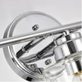 thumbnail image 5 of CHLOE Karson Transitional 3 Light Chrome Bath Vanity Fixture 23" Wide, 5 of 6