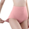 thumbnail image 1 of Ropa Interior Gibobby Calzoncillos moldeadores cintura alta algodón rosa negra talla grande Rojo M, 1 of 5