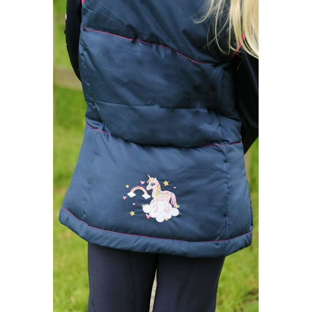 Little Rider Girls Unicorn Gilet Walmart