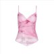thumbnail image 1 of Blusas Florales Y2K para Mujer, Cuello en V, Dobladillo Irregular, Sin Mangas, Tirantes Finos Rosa L, 1 of 9