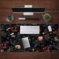 thumbnail image 4 of Black Vintage Desk Pad - Large Mouse Pad & Laptop Keyboard Mat - Non-Slip Base - 31.5 x 15.8 in - Gaming & Office Desk Decor, 4 of 6