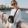 thumbnail image 3 of CHAQLIN Santa Claus Gift Patterns Sling Bag for Women, Lightweight Crossbody Bag with Card Slots for Daily Use Hiking, 3 of 8
