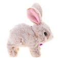thumbnail image 4 of Electric Plush Rabbit Toy for Kids Simulation Singing Bunnies Toy Barking Rabbit Baby Crawing Learning Toy Toddler Gift, 4 of 8