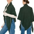 thumbnail image 2 of BASICO Fall Scarf for Women, Winter Scarf, Women's Scarves & Wraps, Blanket Scarf, Fall Accessories (27 Colors) (Triangle Green), 2 of 7